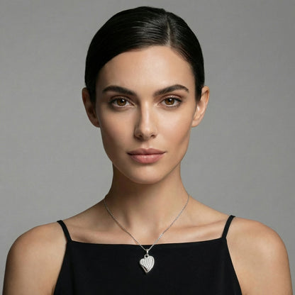 Sparkling Heart Pendant