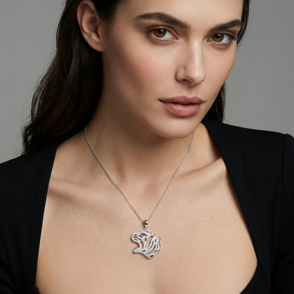 Sparkling Jaguar Pendant