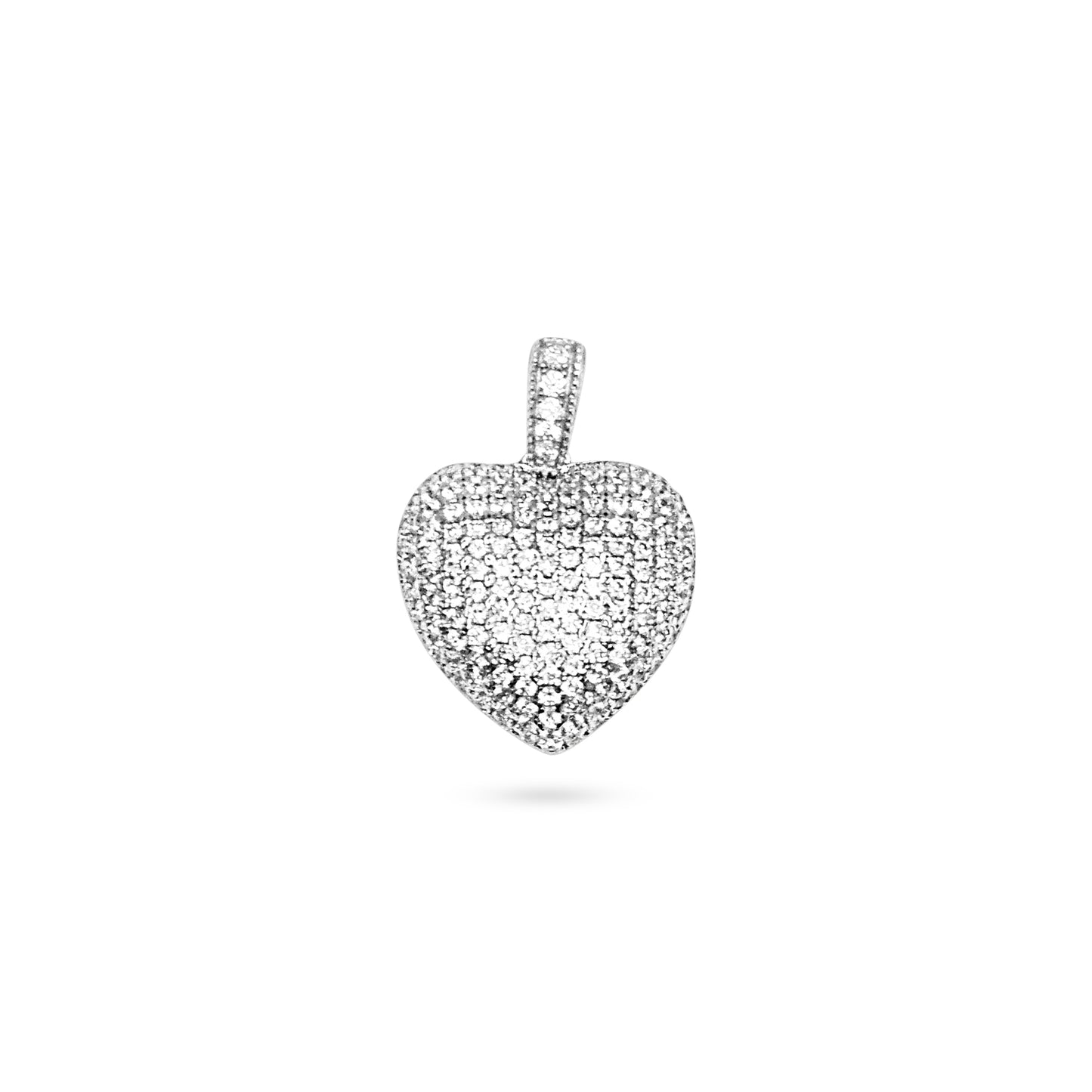 Pave Heart Pendant
