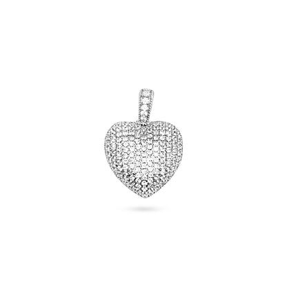 Pave Heart Pendant
