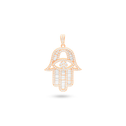 Kaf Fatima Evil Eye Pendant
