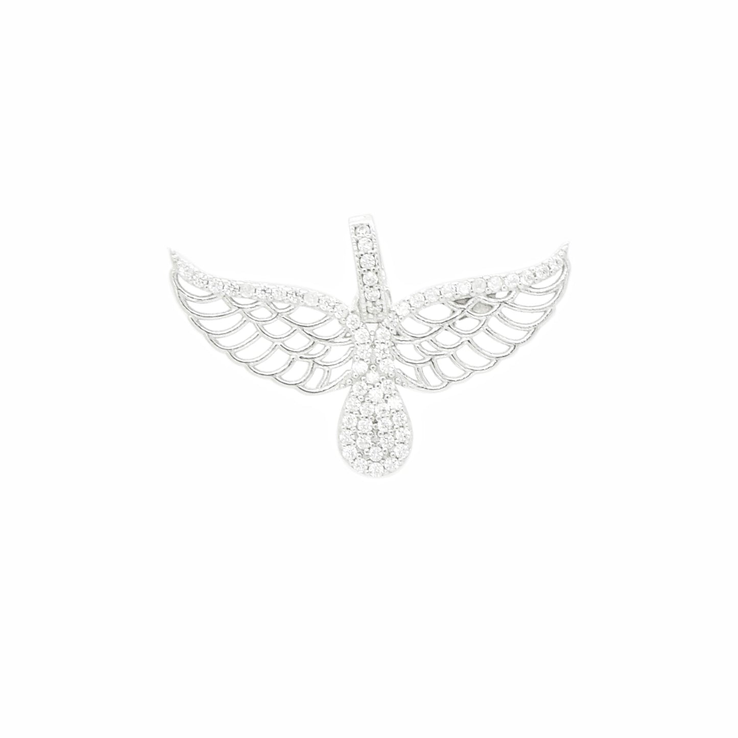 Sparkling Angel Wings Pendant