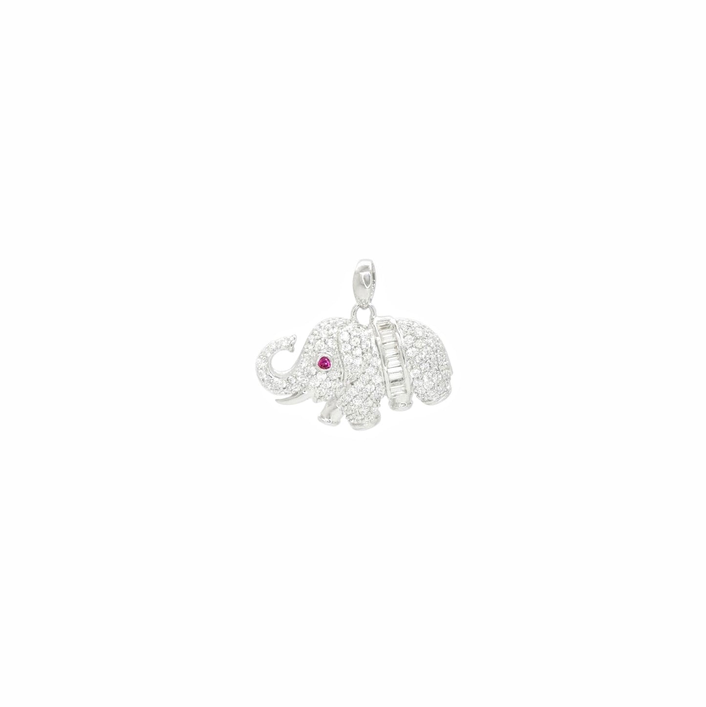 Sparkling Elephant Pendant