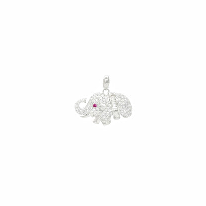 Sparkling Elephant Pendant