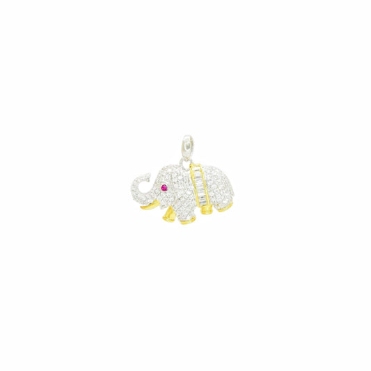 Sparkling Elephant Pendant