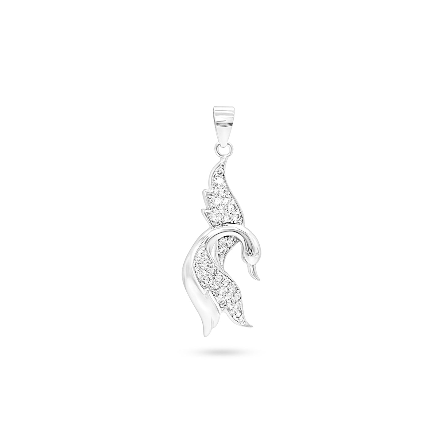 Sparkling Swan Pendant