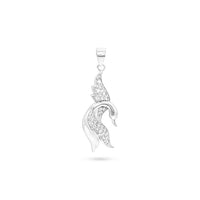 Sparkling Swan Pendant image