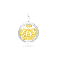 Golden Crown Radiant Pendant image