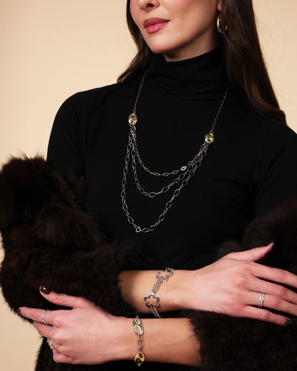 Farandole Tricolor Necklace