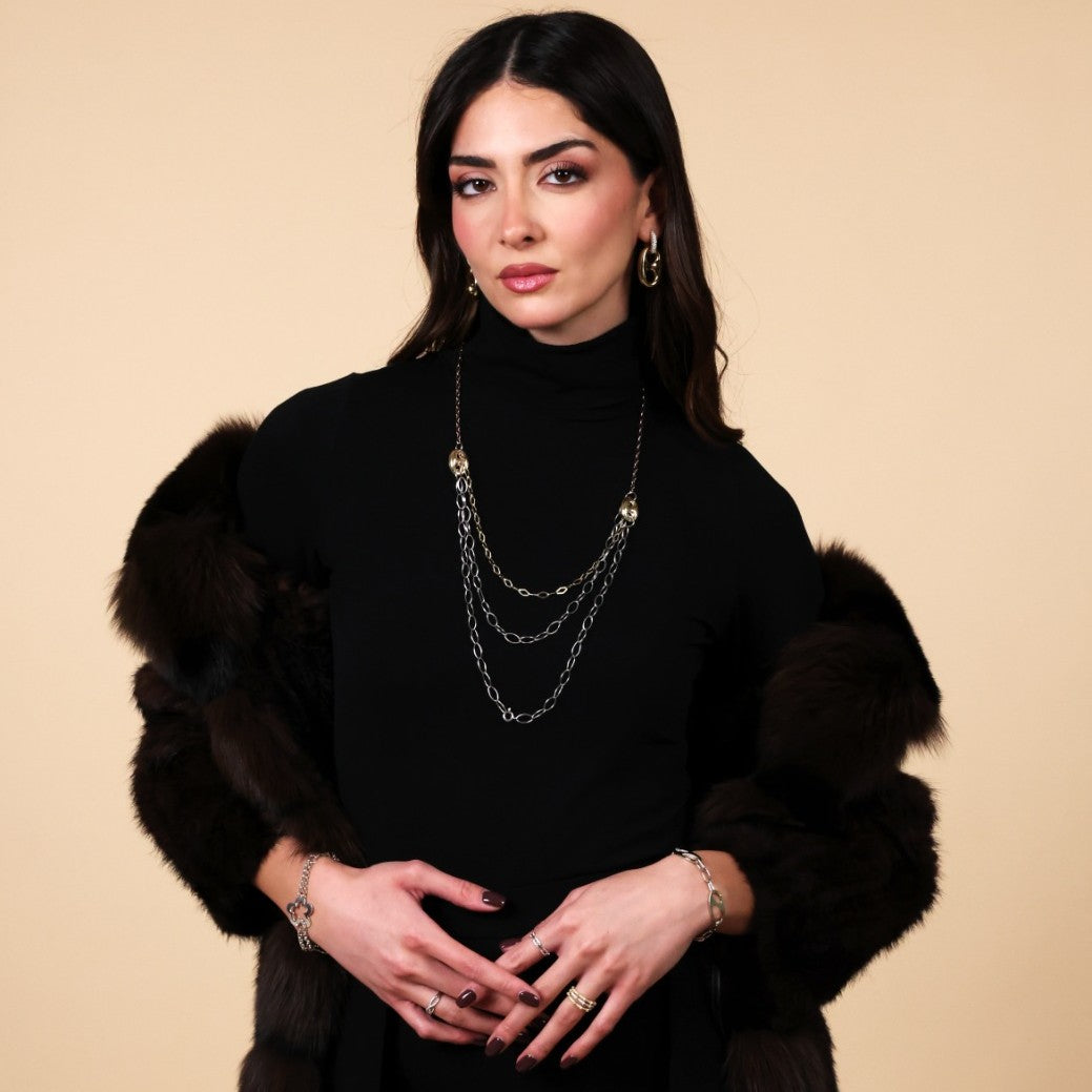 Farandole Tricolor Necklace