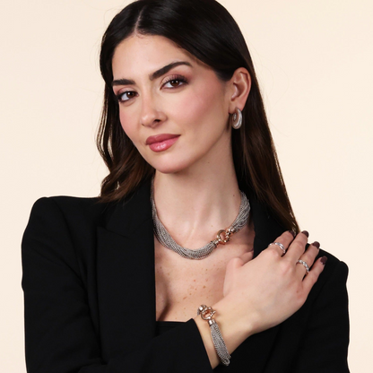 Millefili Set (Necklace + Bracelet)