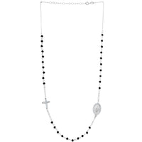 Modern Black Crystal Rosary image