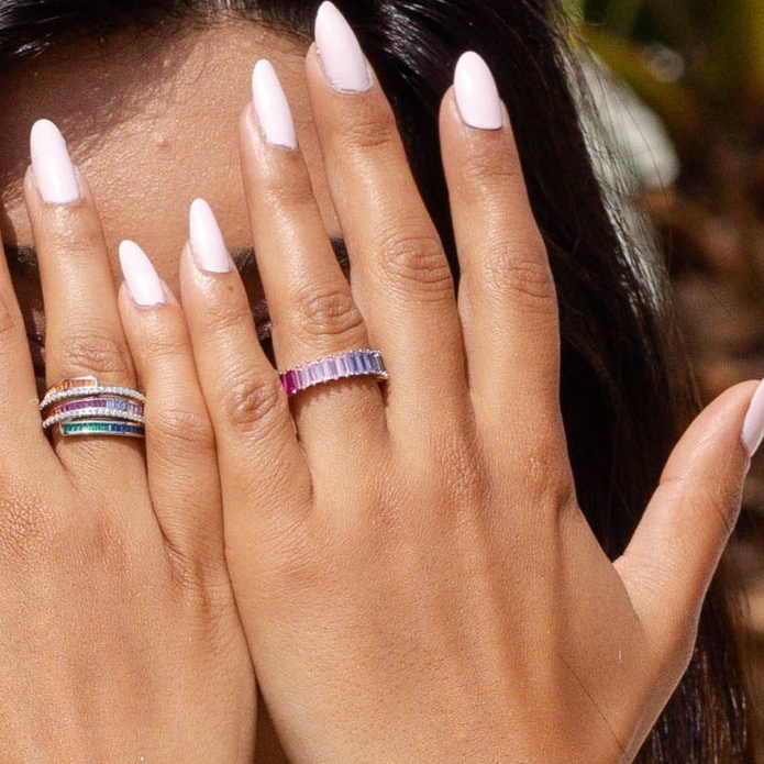 Rainbow Eternity Band