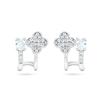 Sparkling Clover Earrings image