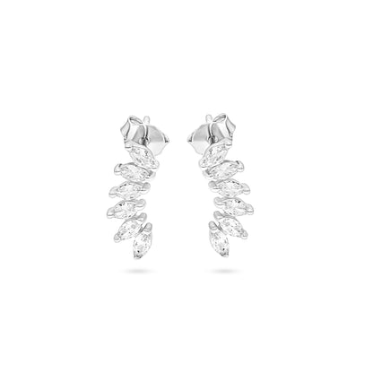 Marquise Climber Earrings