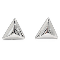 Triangle Pyramid Stud Earring image