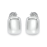 Puffy Bar Stud Earring image