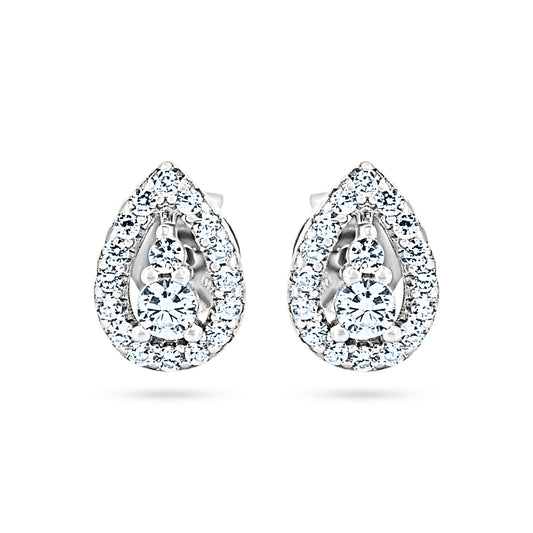 Radiant Teardrop Elegance Earrings