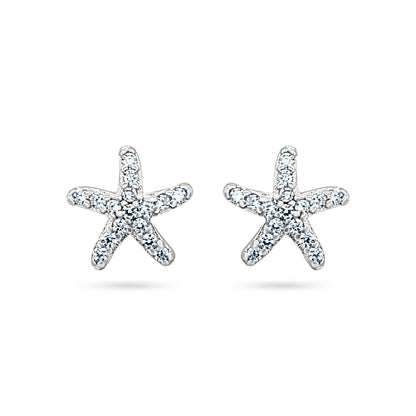 Starry Sea Stud Earrings