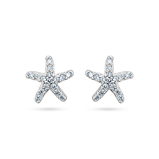 Starry Sea Stud Earrings