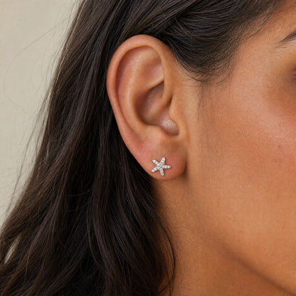 Starry Sea Stud Earrings