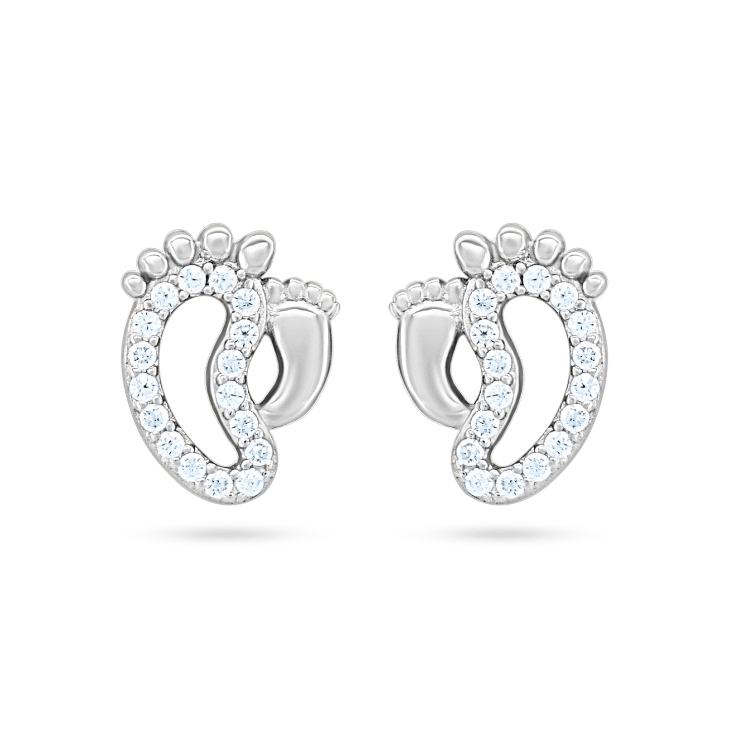 Dazzling Footprint Studs
