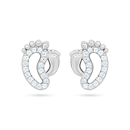 Dazzling Footprint Studs