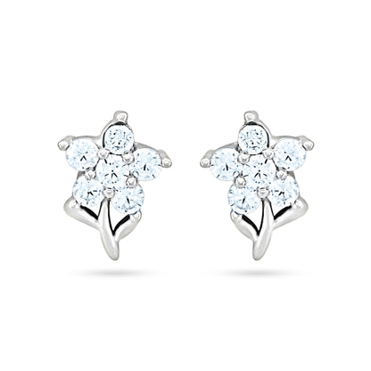 Floral Sparkle Studs
