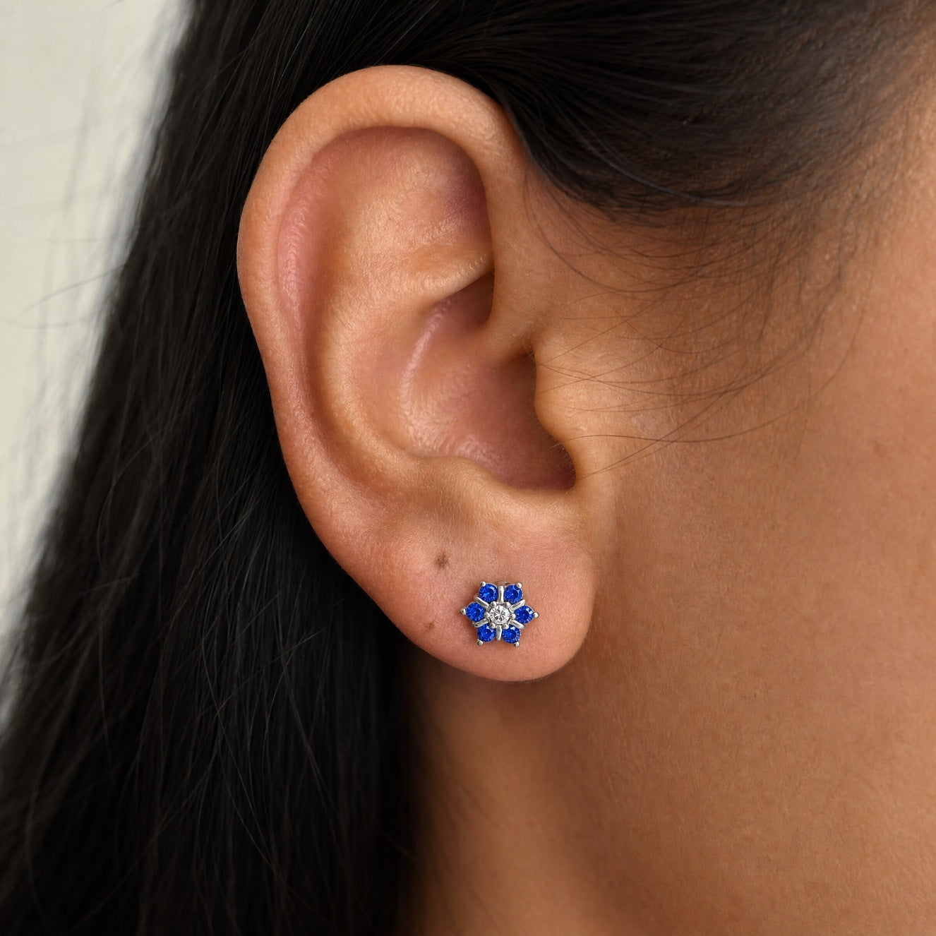 Floral Shine Studs