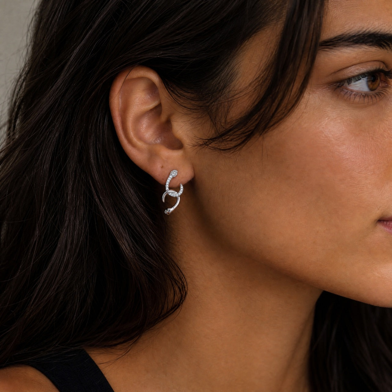 Serpentine Sparkle Earrings