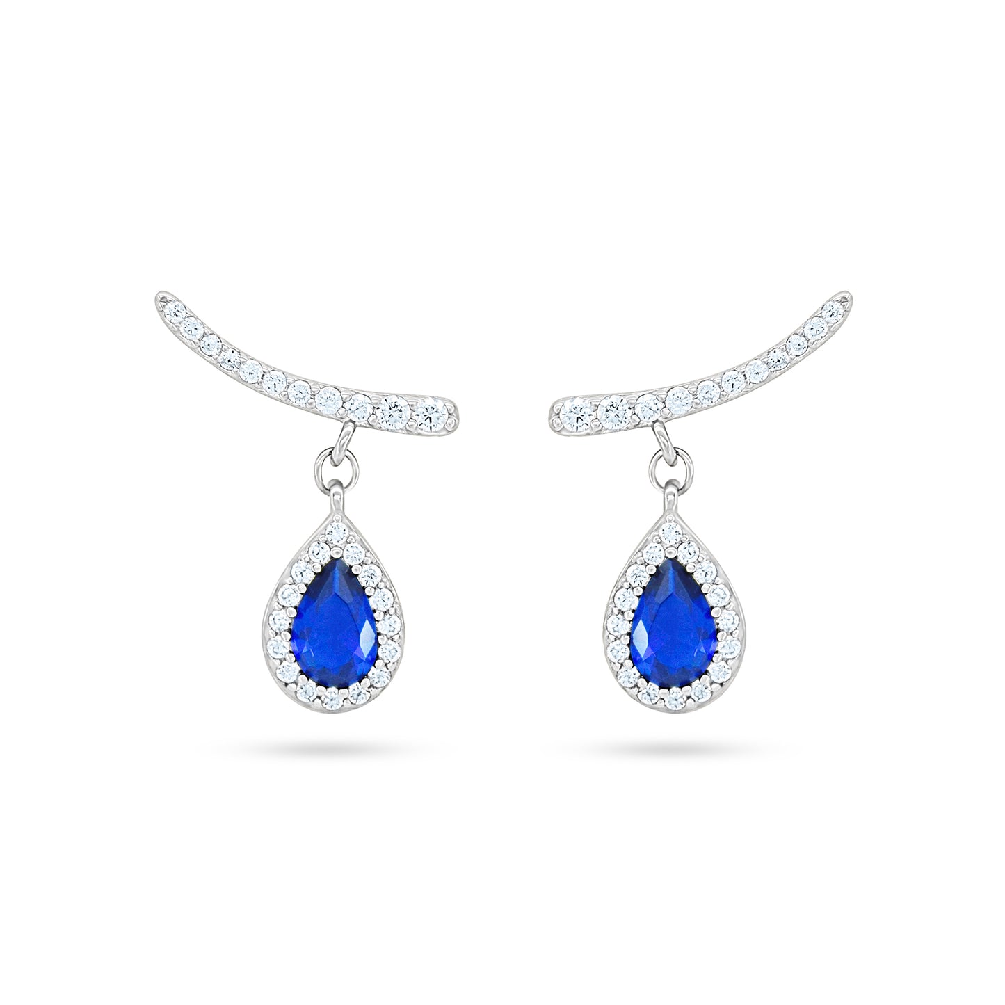 Emerald Elegance Drop Earrings
