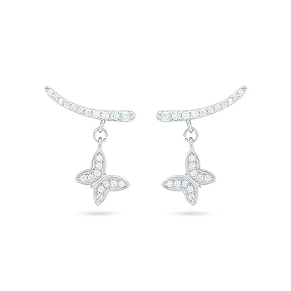 Celestial Butterfly Drop Earrings
