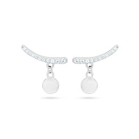 Crescent Charm Earrings image