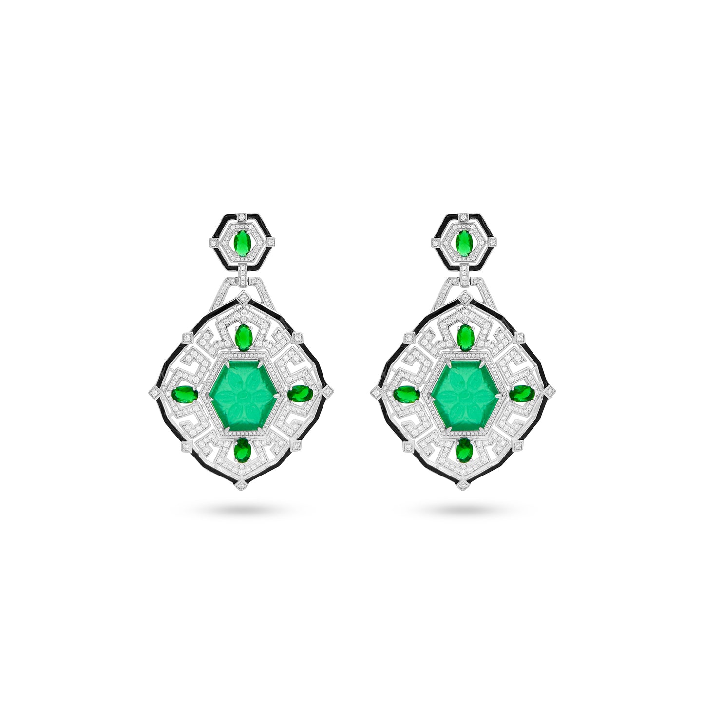 Emerald Mosaic Set