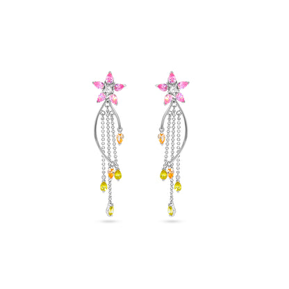 Floral Cascade Pendant Set