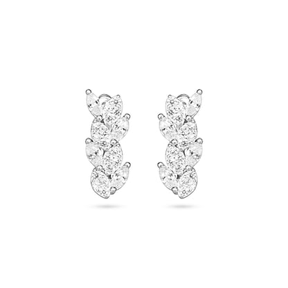 Elegant Leaf Design Sterling Silver Jewelry Set