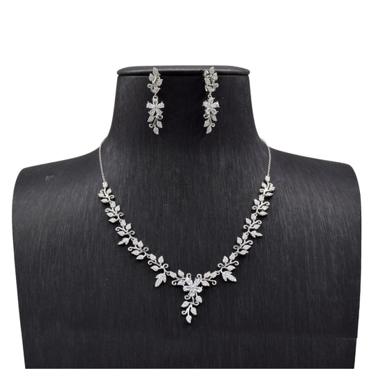 Enchanted Floral Silver Set