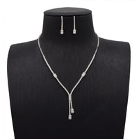 Elegant Cascade Silver Set image