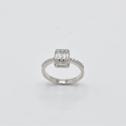 Elegant Cascade Silver Set