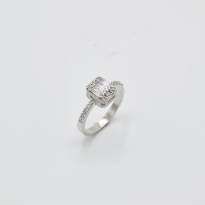 Elegant Cascade Silver Set