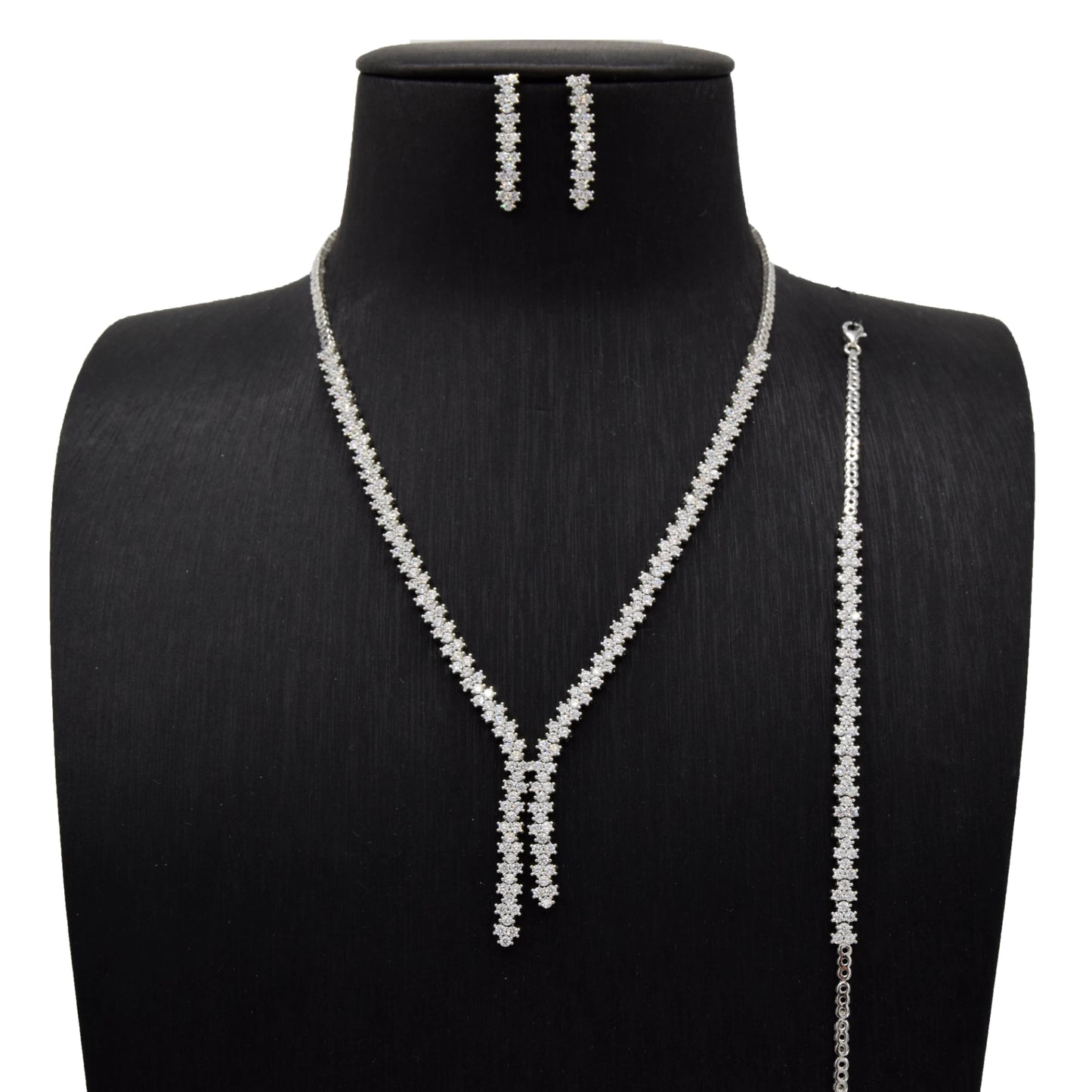 Elegant Zircon Drop Set