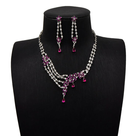 Pink Drape Set