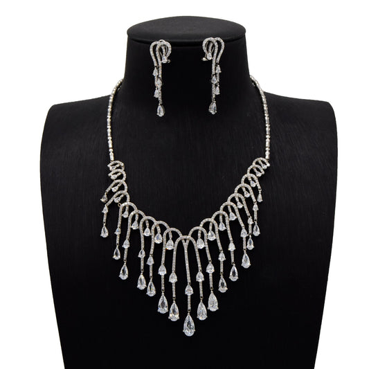 Crystal Cascade Evening Set