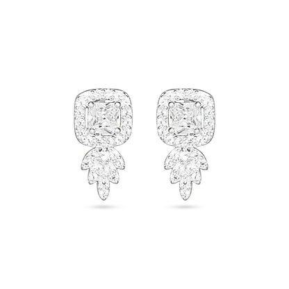 Elegant Zircon & Silver Jewelry Set