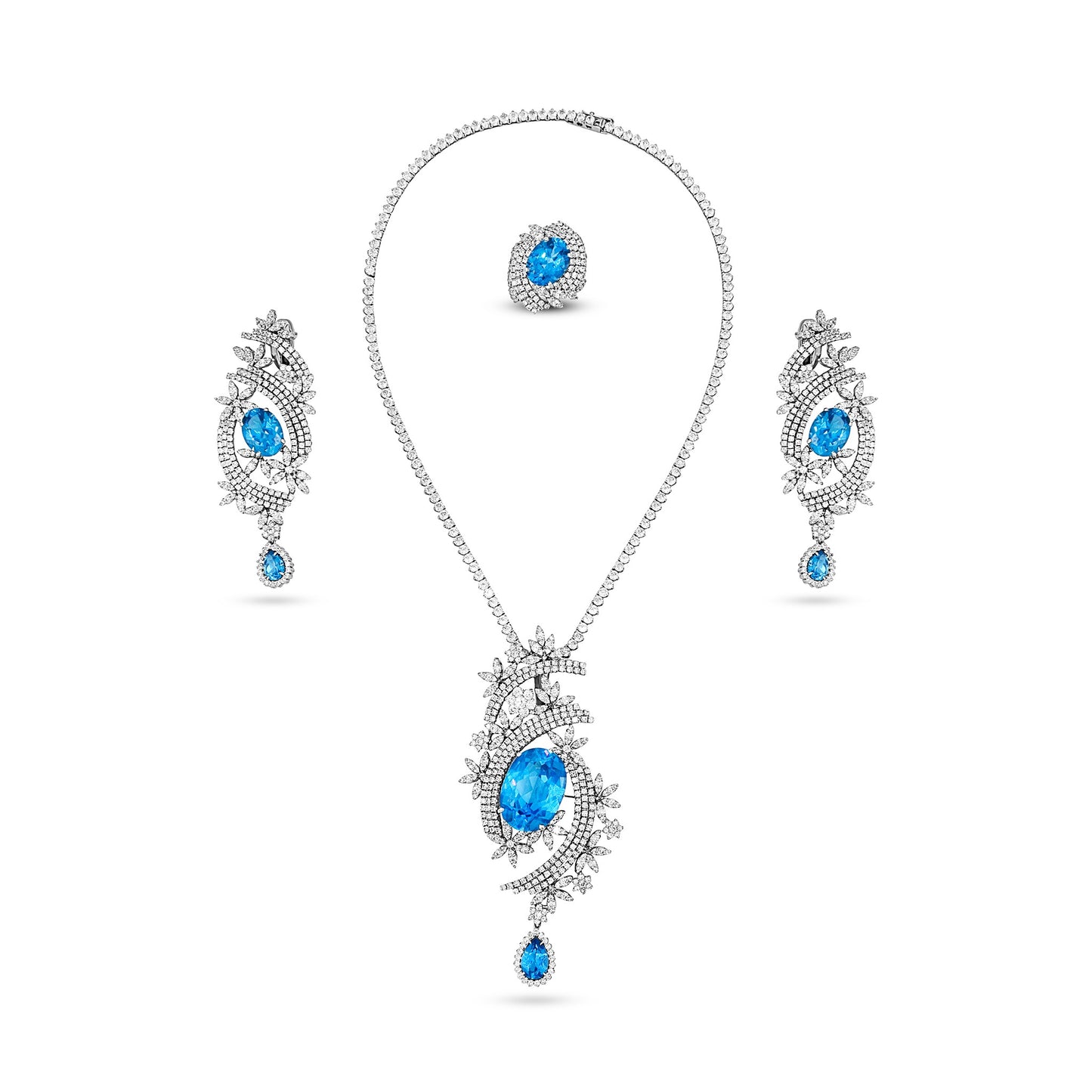 Azure Spiral Majesty Set