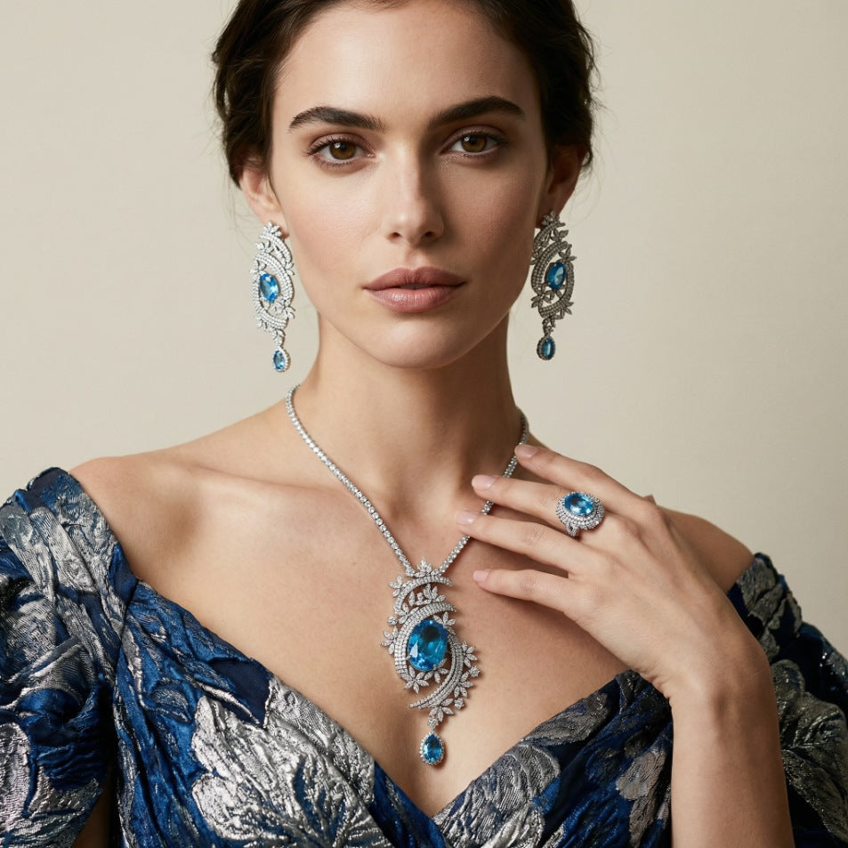 Azure Spiral Majesty Set