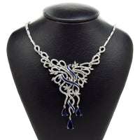 Sapphire Elegance Necklace image