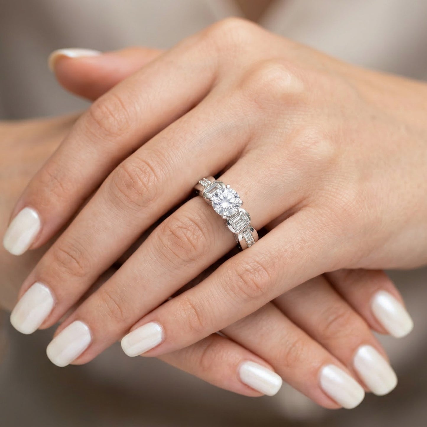 Elegant Solitaire Ring