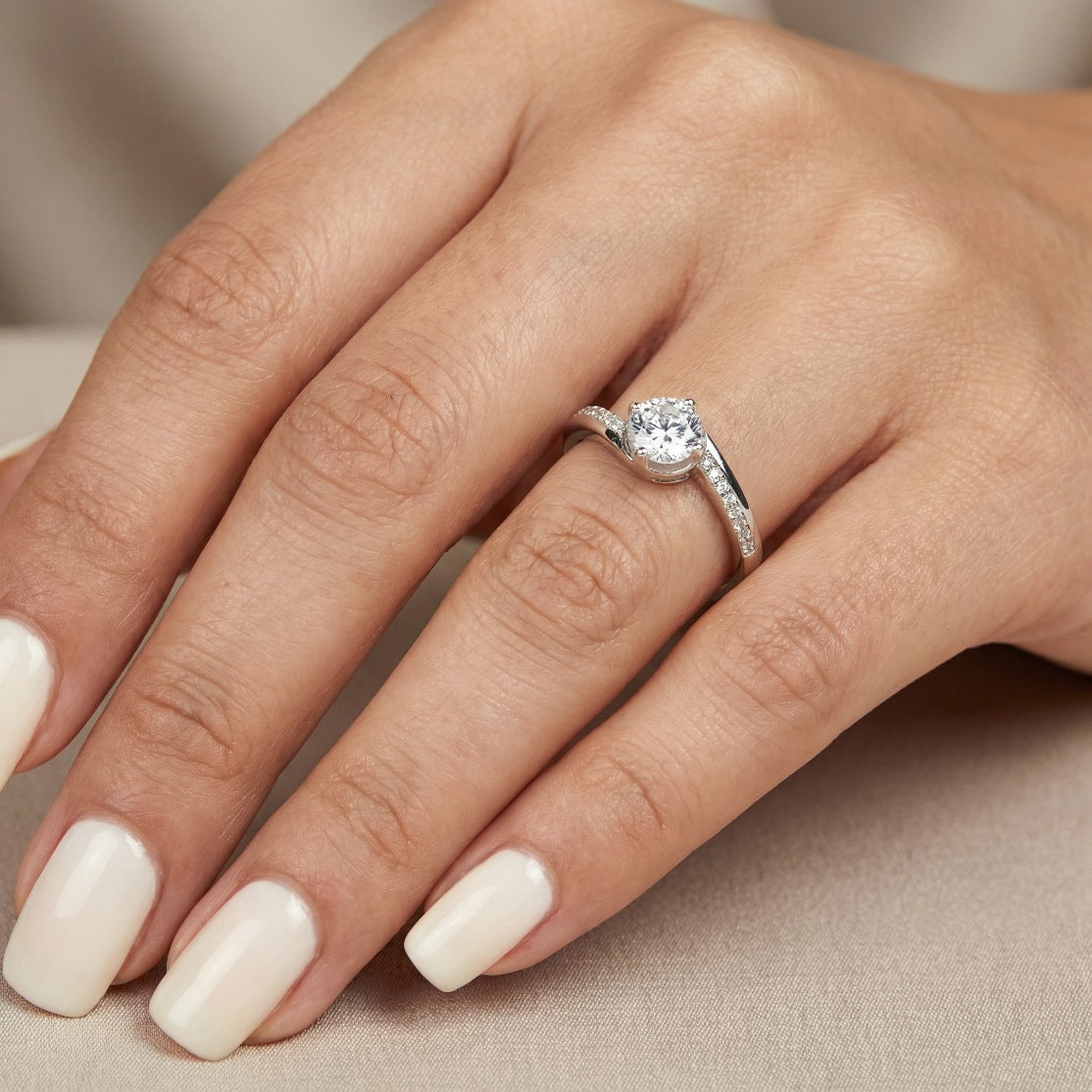 Opulent Solitaire Ring