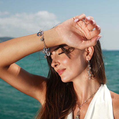 Coastal Charm Silver Bracelet